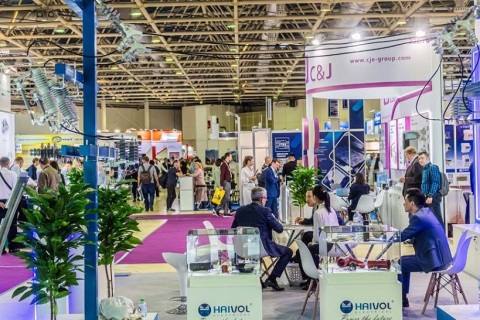 俄罗斯莫斯科电力展览会展会现场图片