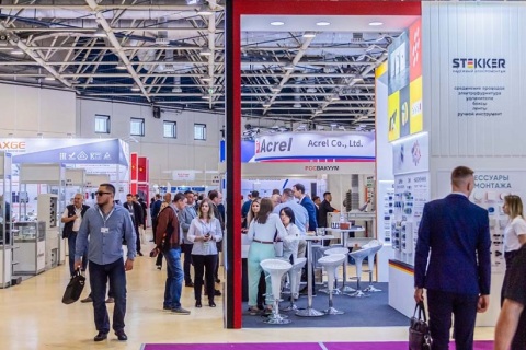 俄罗斯莫斯科电力展览会展会现场图片