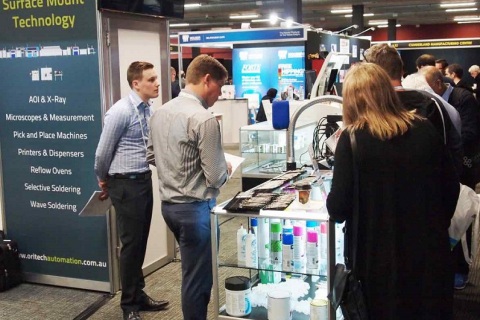 澳洲澳大利亚电子制造及电子元器件展览会展会现场图片