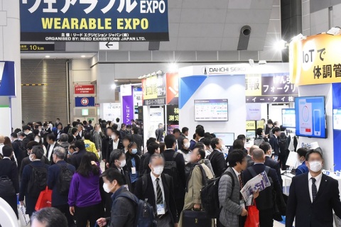 日本东京电子零部件和电子设备展览会展会现场图片