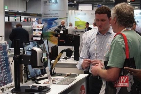 澳洲澳大利亚电子制造及电子元器件展览会展会现场图片