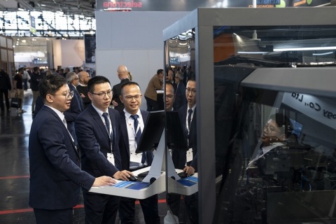 德国慕尼黑电子生产设备展览会展会现场图片