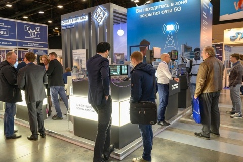 俄罗斯电子元器件展览会展会现场图片