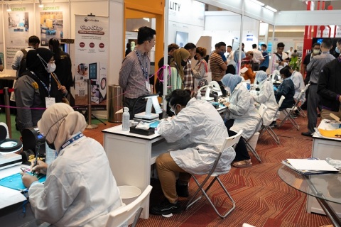 马来西亚槟城电子制造业展览会展会现场图片