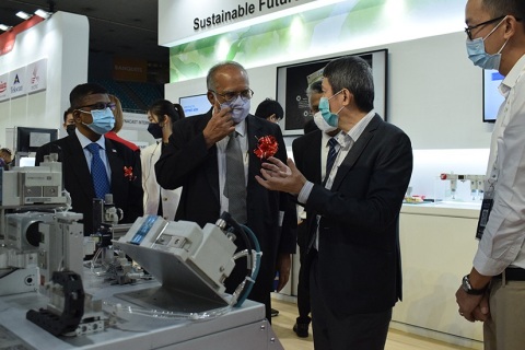 马来西亚槟城电子制造业展览会展会现场图片