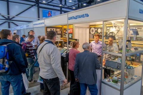 俄罗斯电子元器件展览会展会现场图片