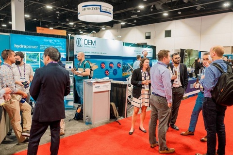 美国水力发电展览会展会现场图片