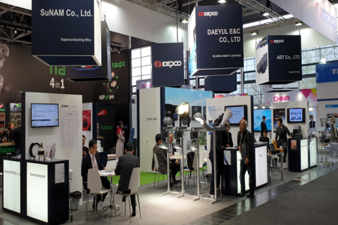 韩国首尔电力展展会现场图片