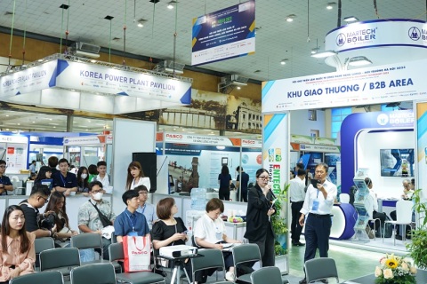 越南电力设备、太阳能、风能展展会现场图片