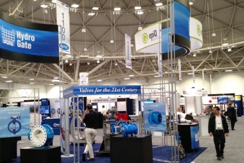 美国水力发电展览会展会现场图片