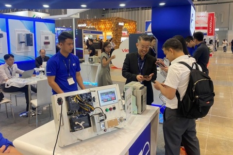 越南胡志明电力及能源展览会展会现场图片