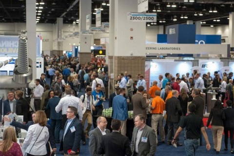 美国电力电网输配电展览会展会现场图片