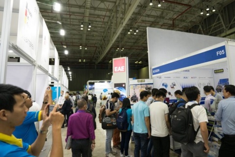 越南胡志明电力及能源展览会展会现场图片