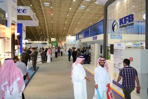 沙特国际电力、照明及新能源展览会展会现场图片