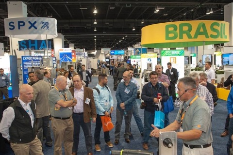 美国电力电网输配电展览会展会现场图片