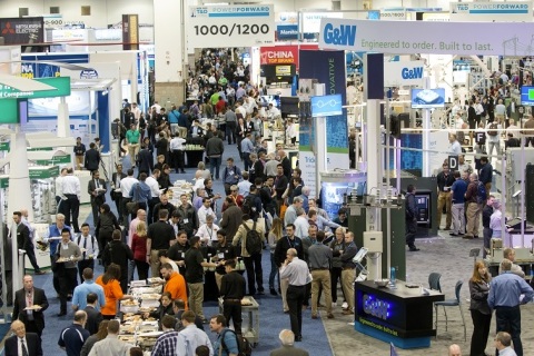 美国电力电网输配电展览会展会现场图片