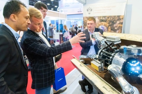 俄罗斯圣彼得堡电力展览会展会现场图片