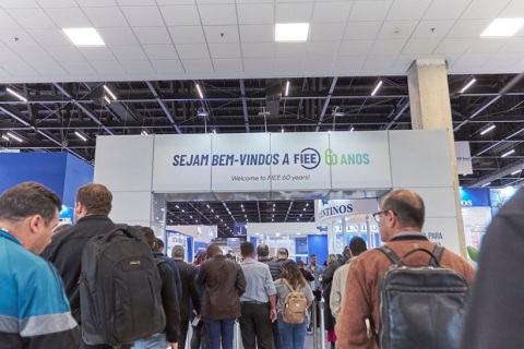 巴西圣保罗电力电子展览会展会现场图片