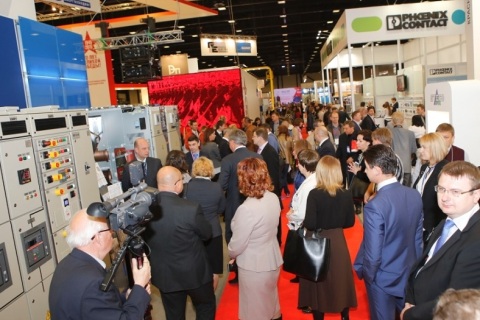 俄罗斯圣彼得堡电力展览会展会现场图片