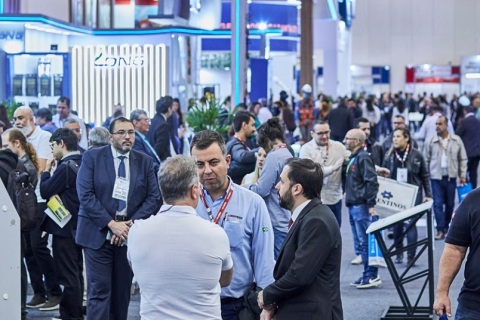 巴西圣保罗电力电子展览会展会现场图片