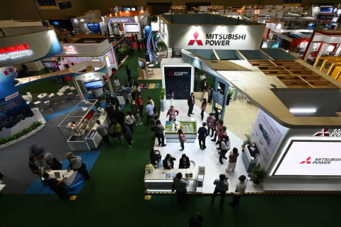 泰国亚洲电力能源展展会现场图片