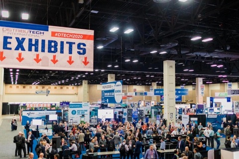 美国输配电、电网、储能、充电桩、表计及公用事业展展会现场图片