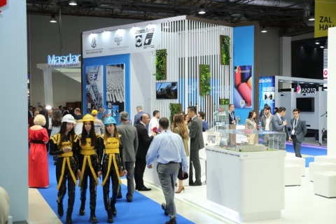 阿塞拜疆巴库电力能源展览会展会现场图片