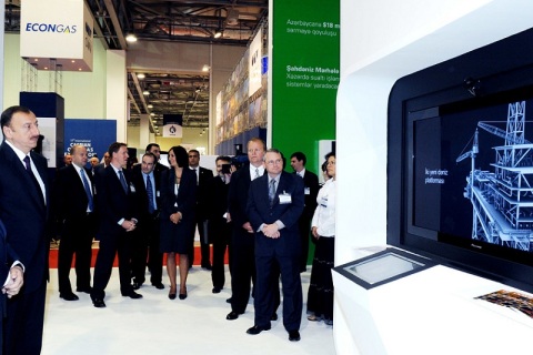 阿塞拜疆巴库电力能源展览会展会现场图片