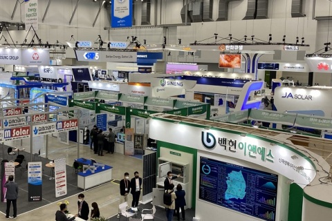韩国电力及新能源展览会展会现场图片