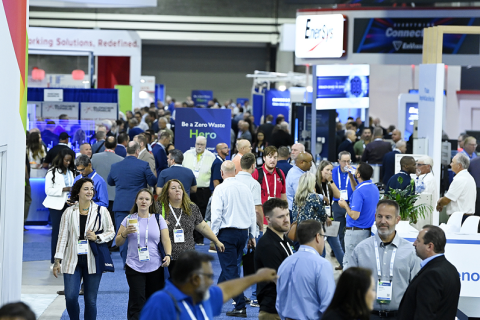 美国有线电视及宽带展览会展会现场图片