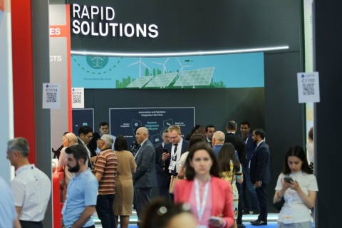 阿塞拜疆巴库电力能源展览会展会现场图片