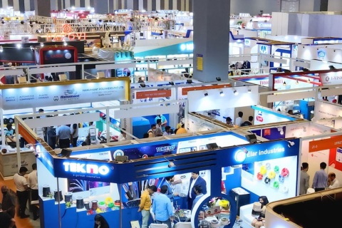 印度线缆及线材展览会展会现场图片