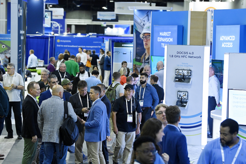 美国有线电视及宽带展览会展会现场图片