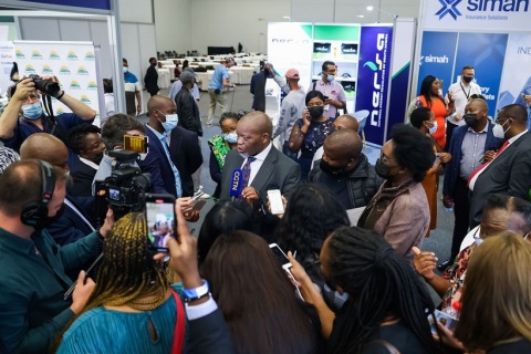 南非电力能源及太阳能展览会展会现场图片