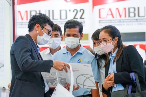 柬埔寨金边电力能源展览会展会现场图片