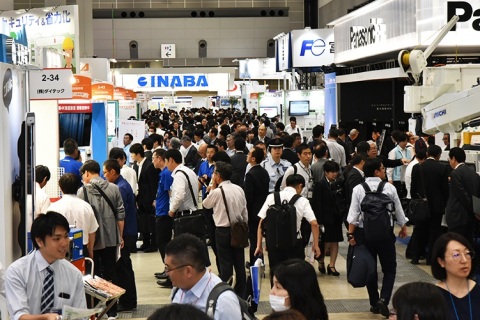 日本电力电工展展会现场图片