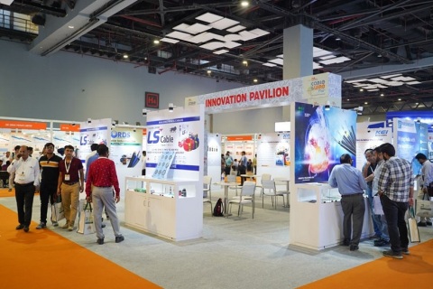 印度线缆及线材展览会展会现场图片