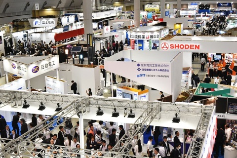 日本电力电工展展会现场图片