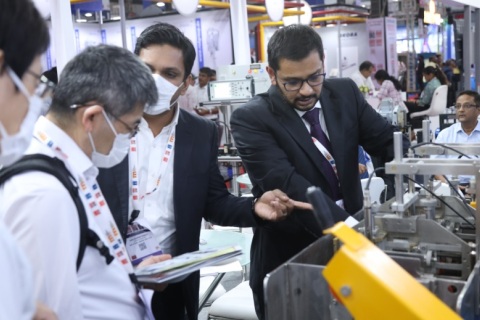 印度孟买线材线缆展览会展会现场图片