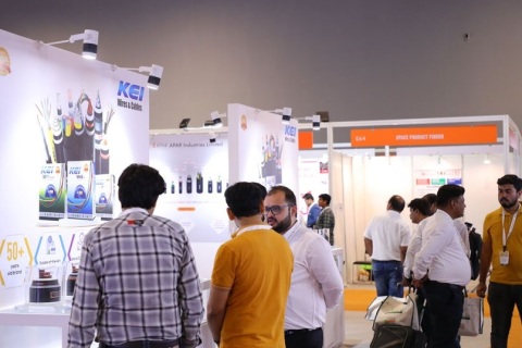 印度线缆及线材展览会展会现场图片