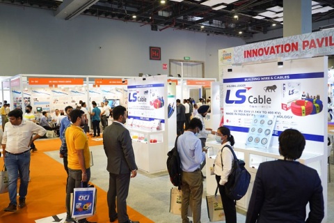 印度线缆及线材展览会展会现场图片