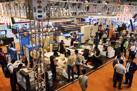 印度线缆及线材展览会展会现场图片