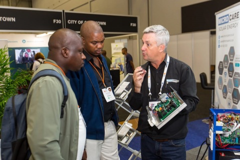 南非电力能源及太阳能展览会展会现场图片
