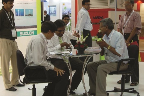 印度电力能源展-印度太阳能展展会现场图片