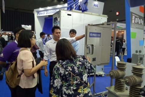 泰国亚洲电力输配电及新能源展览会展会现场图片
