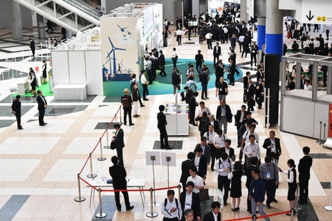 日本电力电工展展会现场图片