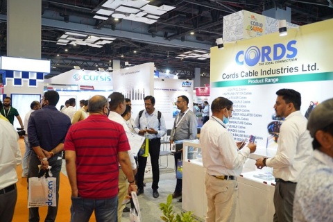 印度线缆及线材展览会展会现场图片