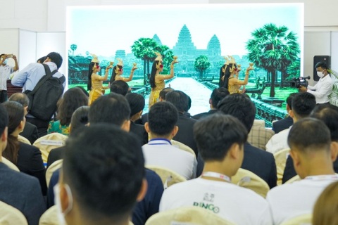 柬埔寨金边电力能源展览会展会现场图片
