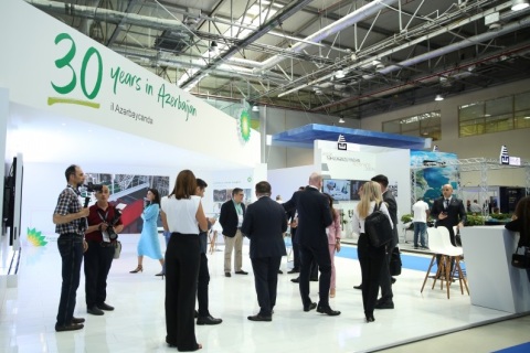 阿塞拜疆巴库电力能源展览会展会现场图片