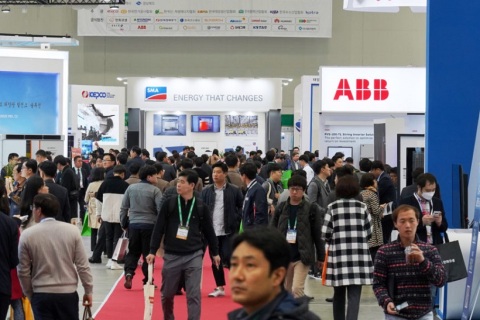 韩国电力及新能源展览会展会现场图片